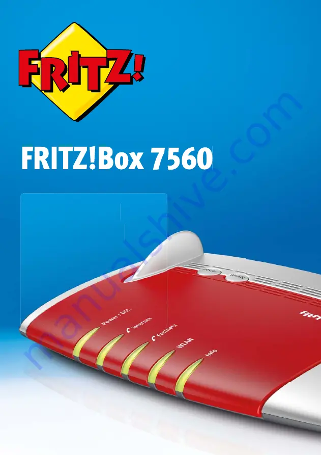 Fritz! FRITZ!Box 7560 Скачать руководство пользователя страница 1