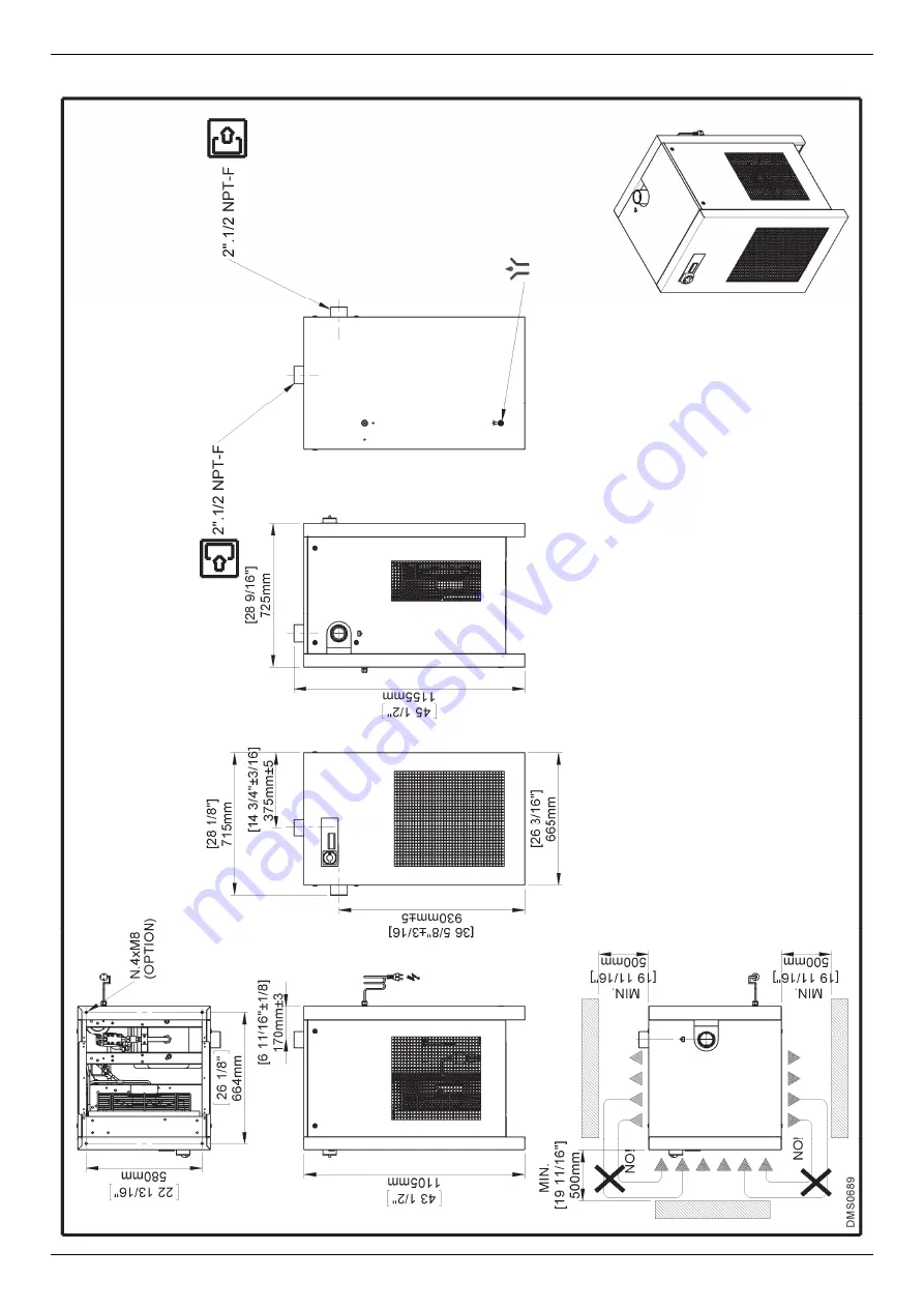 FRIULAIR ACT ES 20-500 User Maintenance Manual And Spare Parts Download Page 42