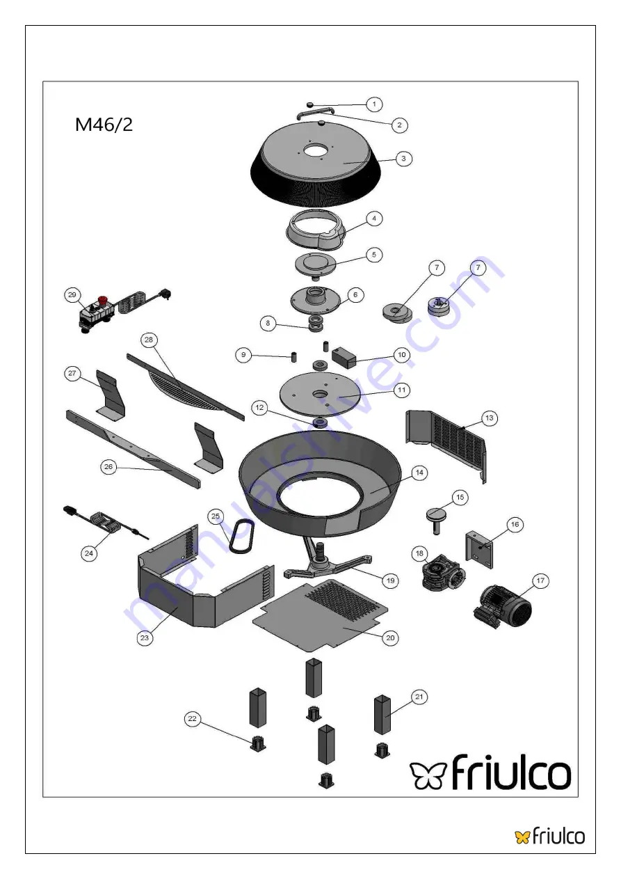 Friulco M46 Скачать руководство пользователя страница 19