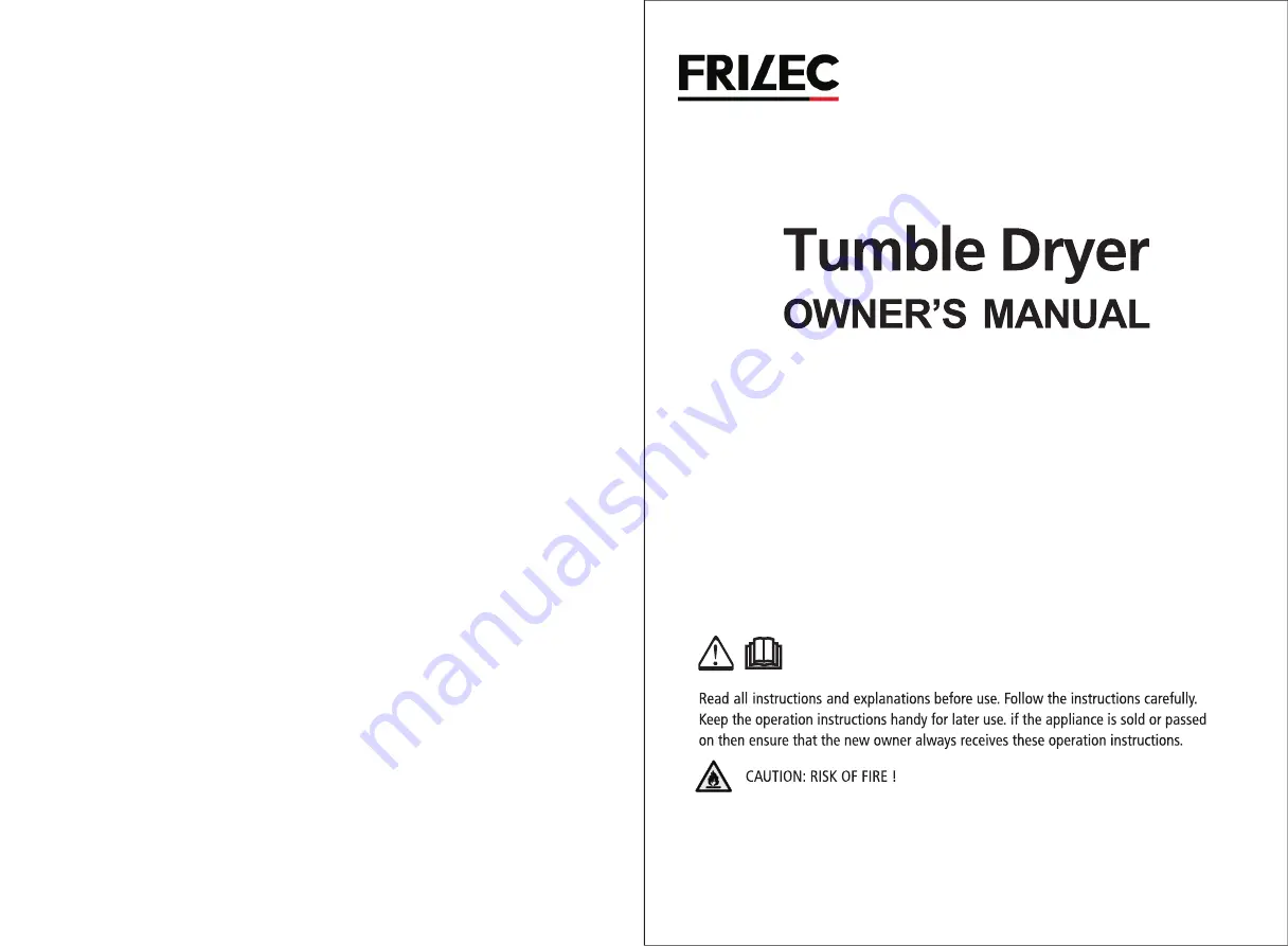 FRIZEC KOBLENZ8600TK-3 Owner'S Manual Download Page 13