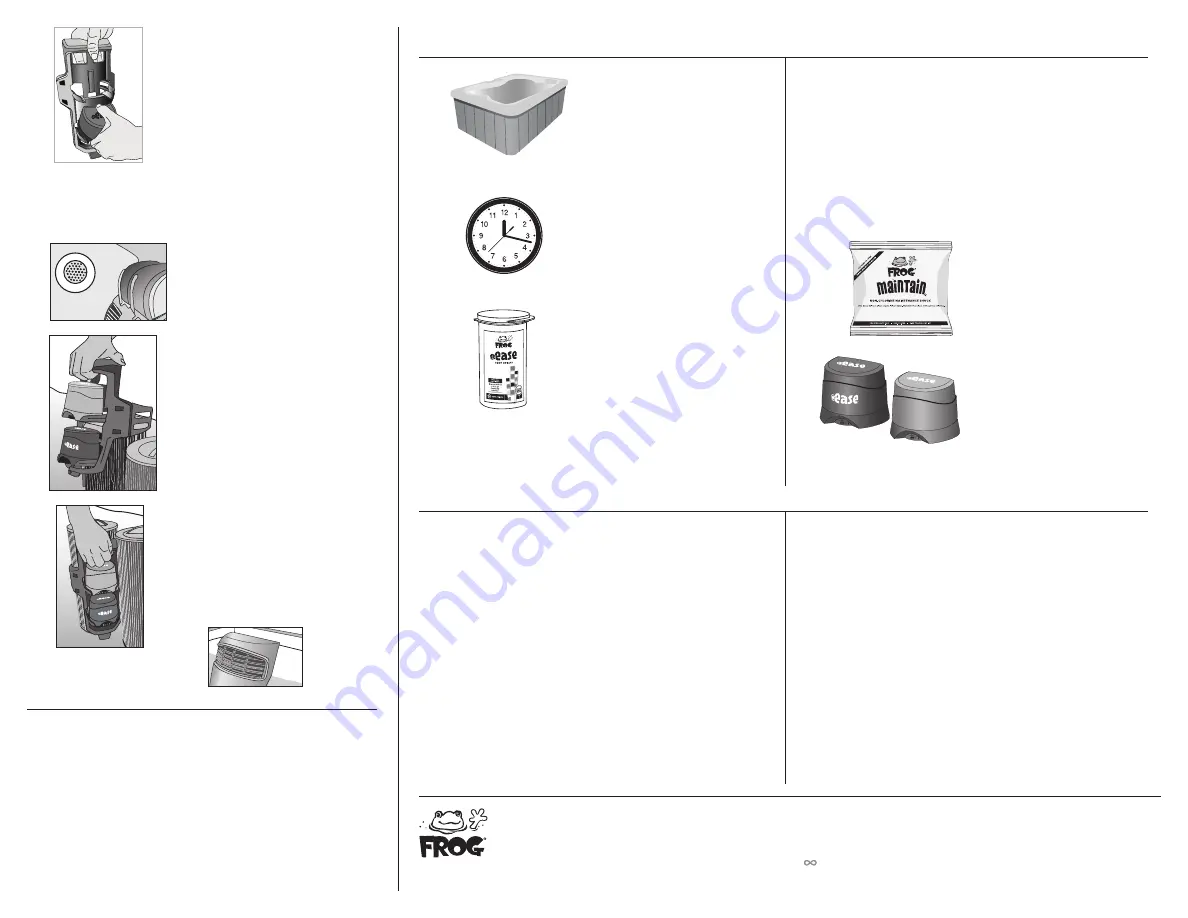 Frog ease Mineral Cartridge Operating Instructions Download Page 2