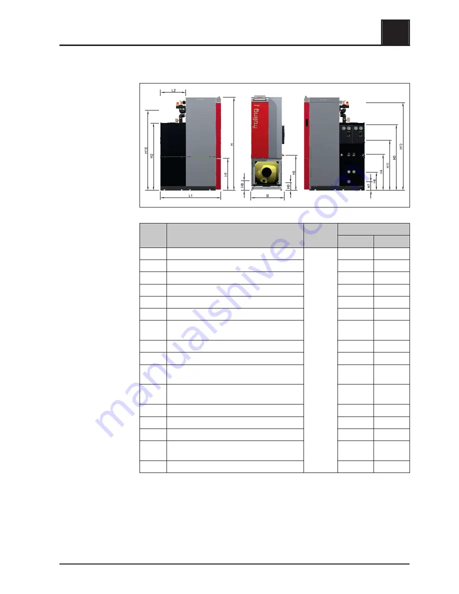 Froling PE1 Pellet Installation Instructions Manual Download Page 21