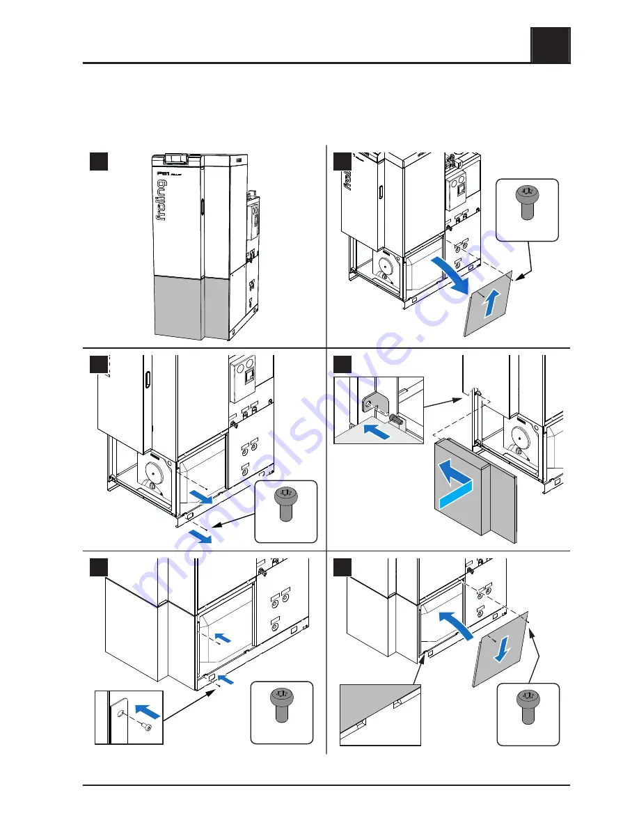 Froling PE1 Pellet Installation Instructions Manual Download Page 45