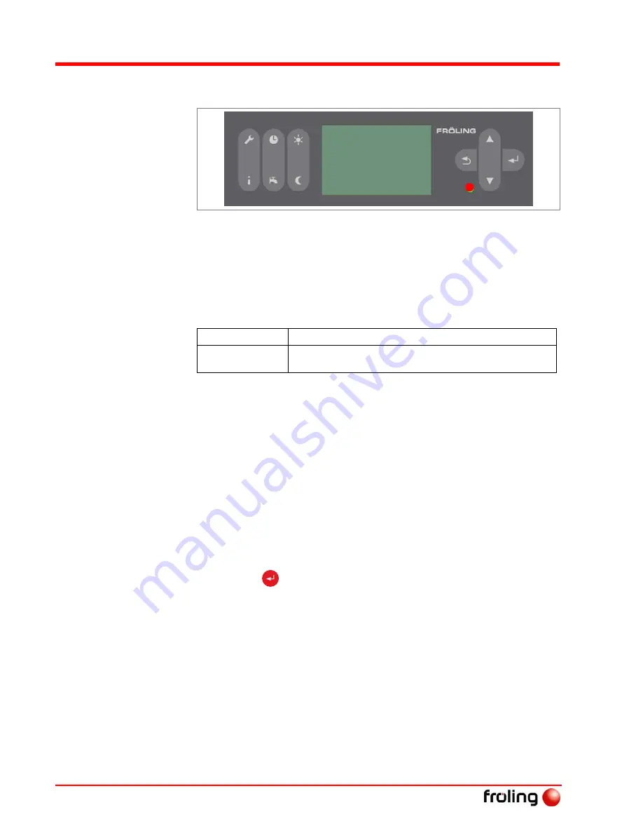 Froling Turbomatic 28 - 55 kW Operating Instructions Manual Download Page 40