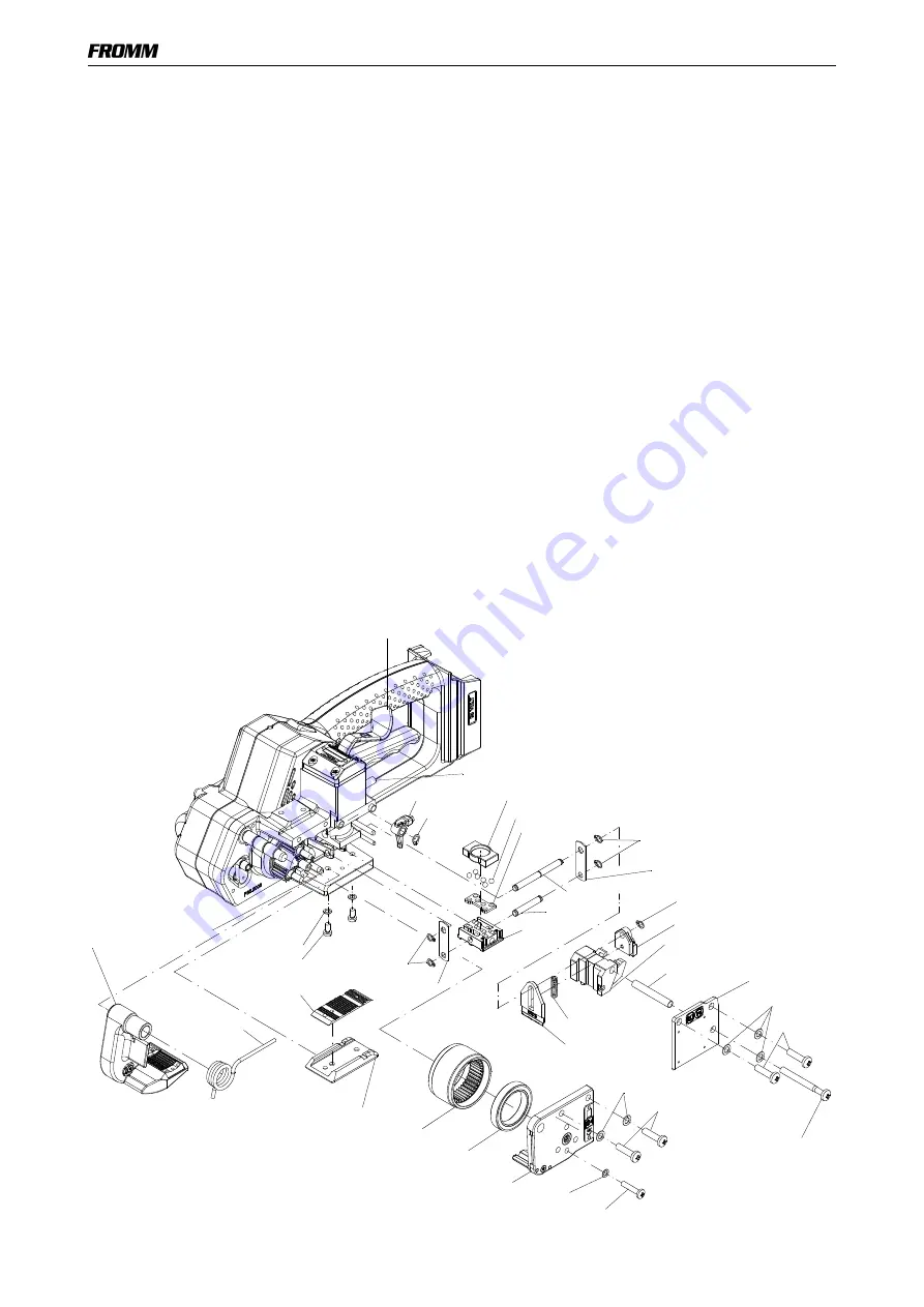 Fromm 43.2333.01 Operation Manual & Spare Parts List Download Page 5