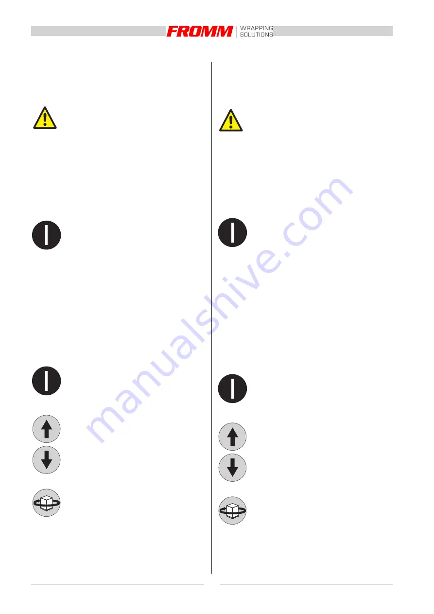 Fromm FS 510 Instructions For Installation, Use And Maintenance Manual Download Page 44