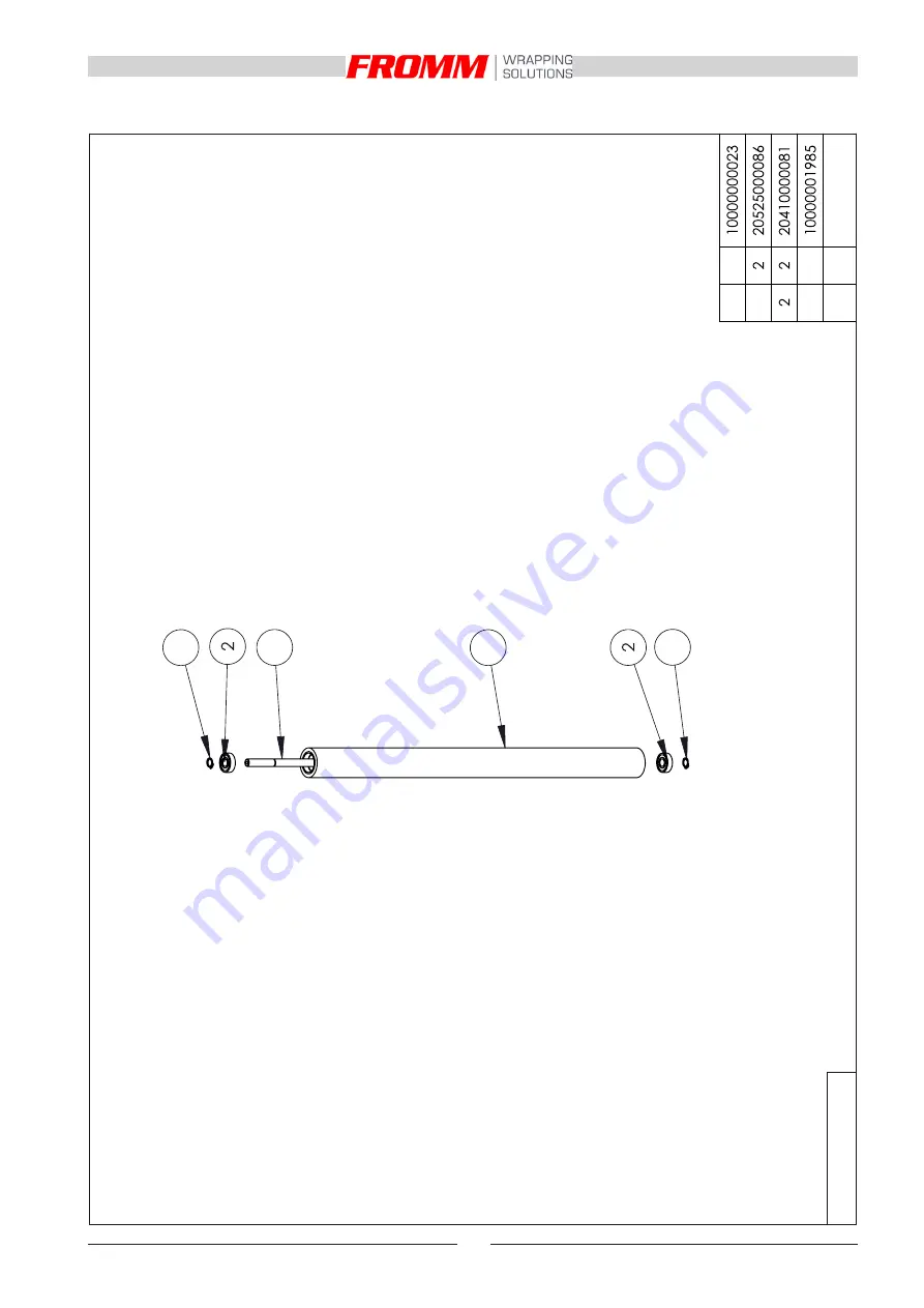 Fromm FS 510 Instructions For Installation, Use And Maintenance Manual Download Page 67