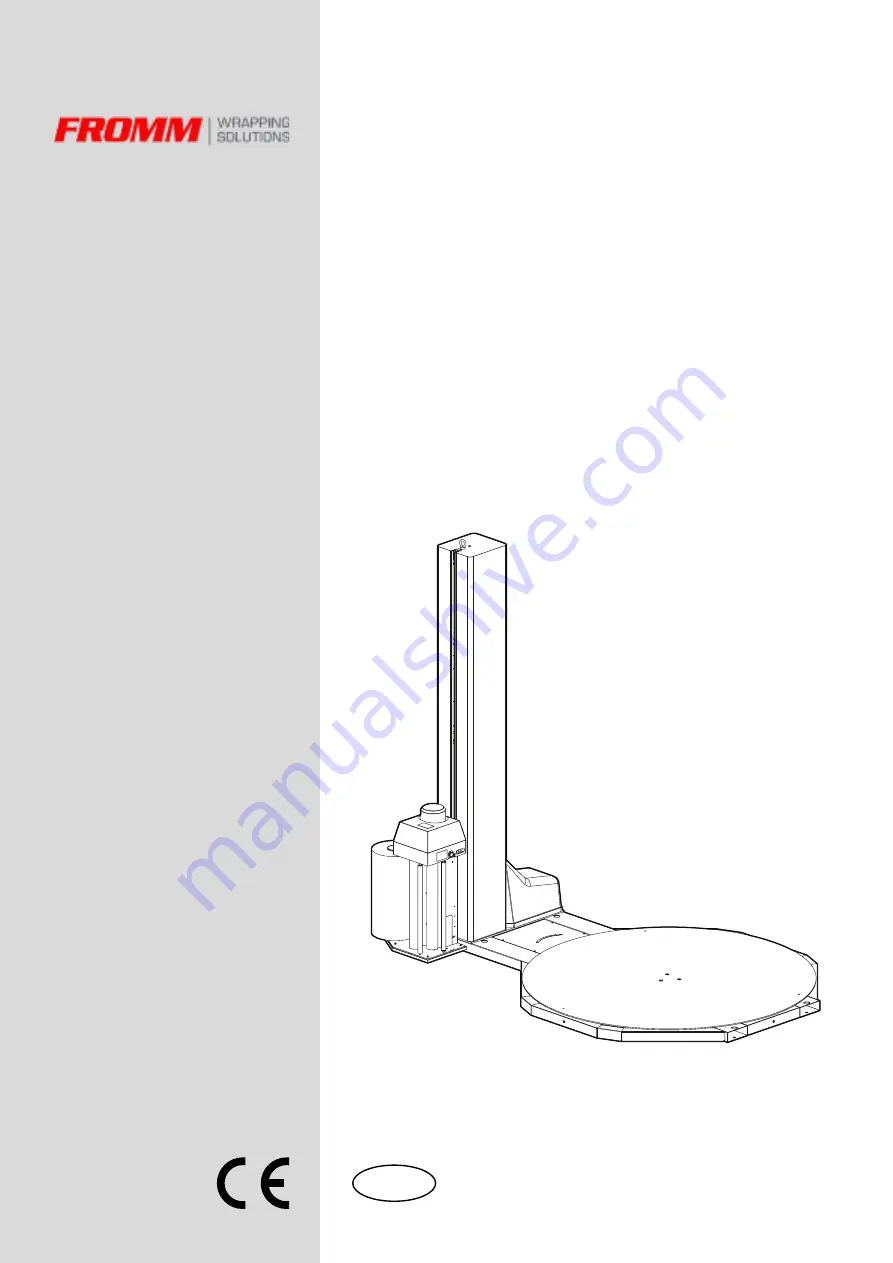 Fromm FS380 Use And Maintenance Manual Download Page 1