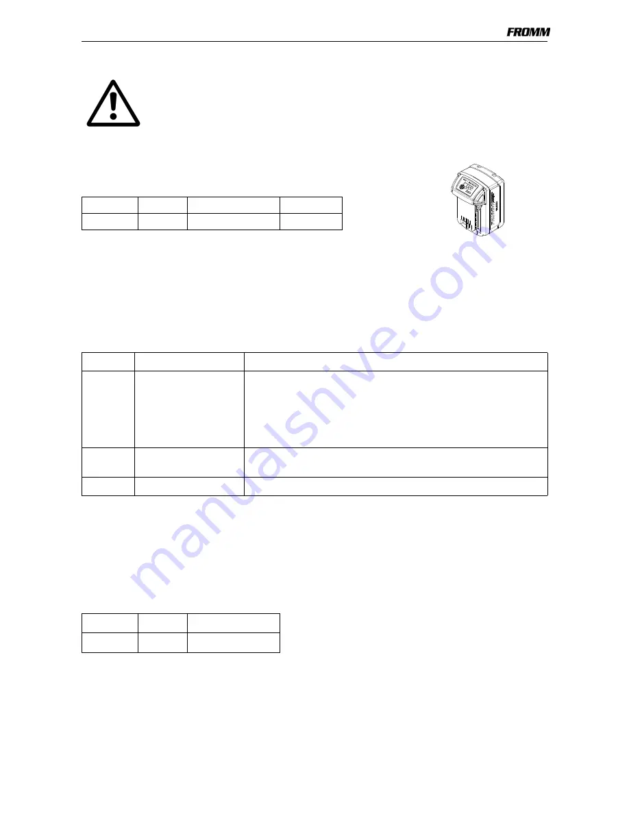 Fromm P326.0001.01 User Manual Download Page 45