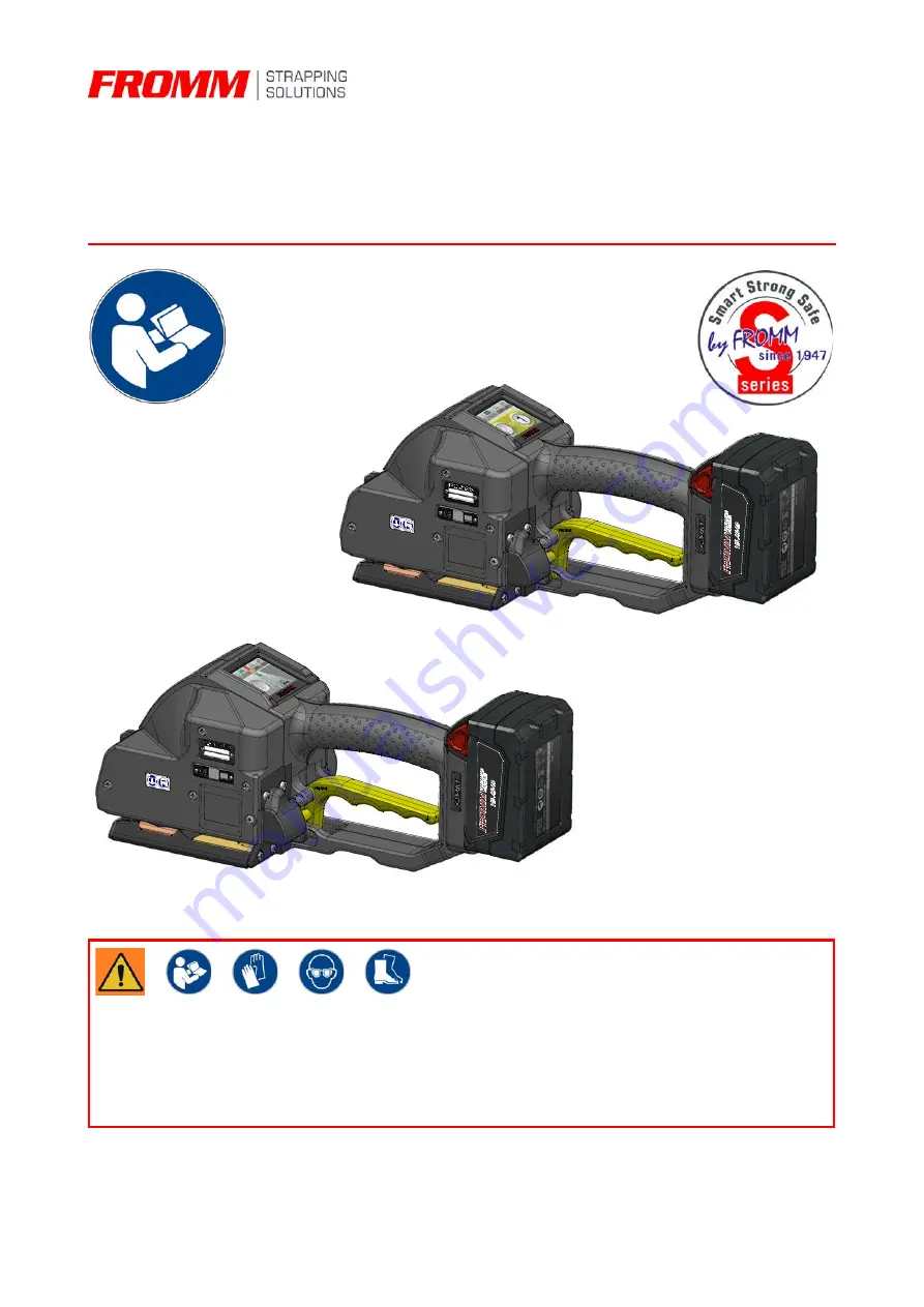 Fromm P328S Скачать руководство пользователя страница 1