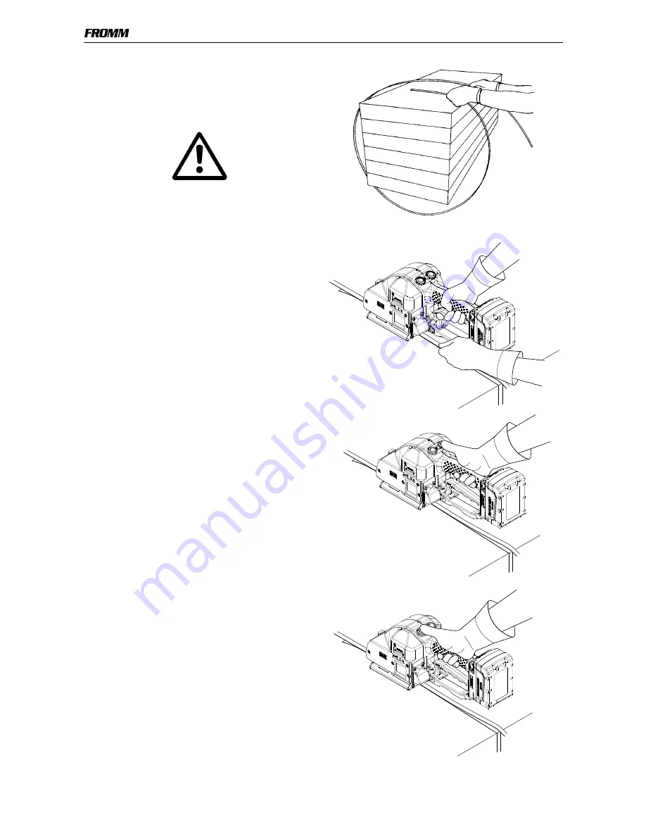 Fromm P329 A/A Operation Manual Download Page 12