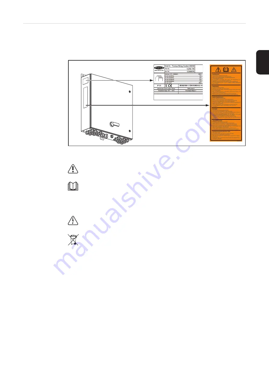 Fronius 250/30 DCD DF Скачать руководство пользователя страница 57