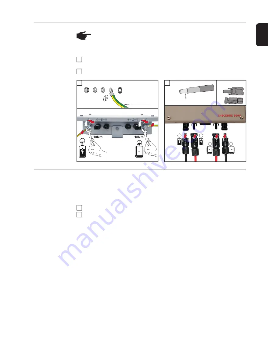 Fronius Checkbox 500V Installation Instructions Manual Download Page 7