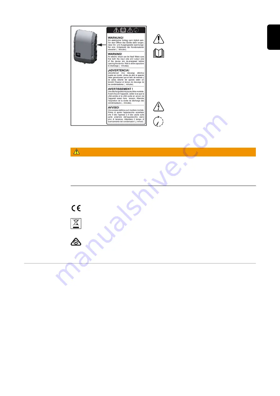 Fronius Energy Package Operating Instructions Manual Download Page 15