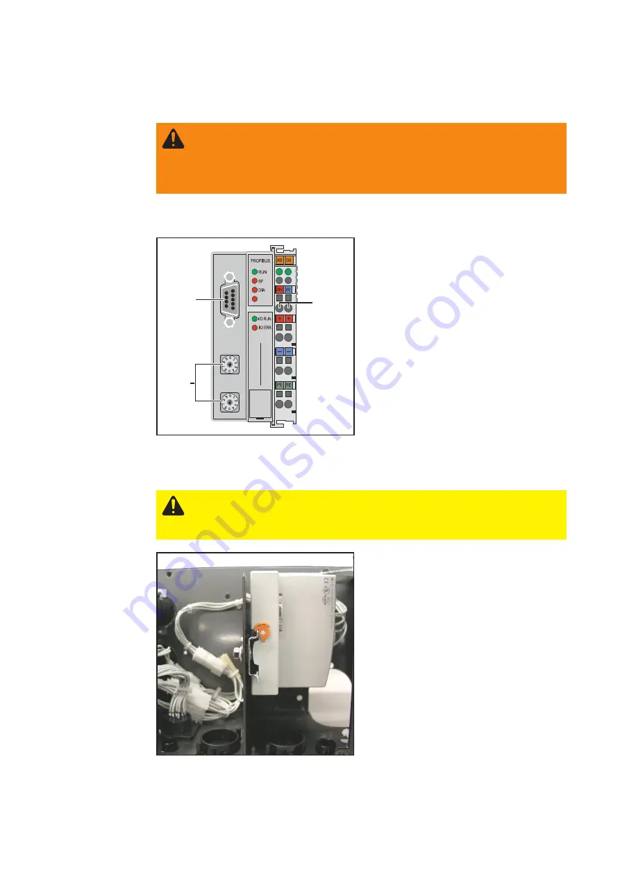 Fronius Profibus Operating Instructions Manual Download Page 122