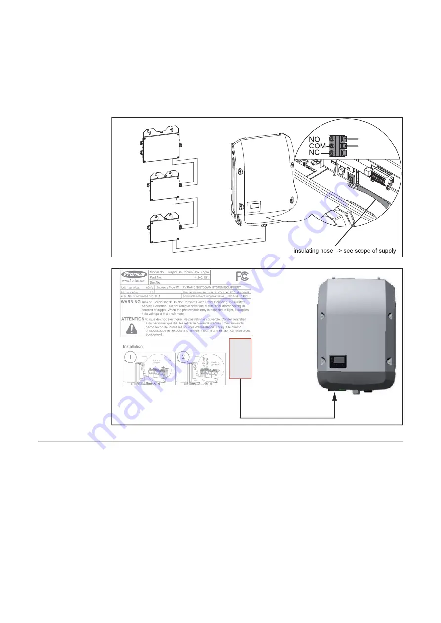 Fronius Rapid Shutdown Box Duo Installation Instructions Manual Download Page 40