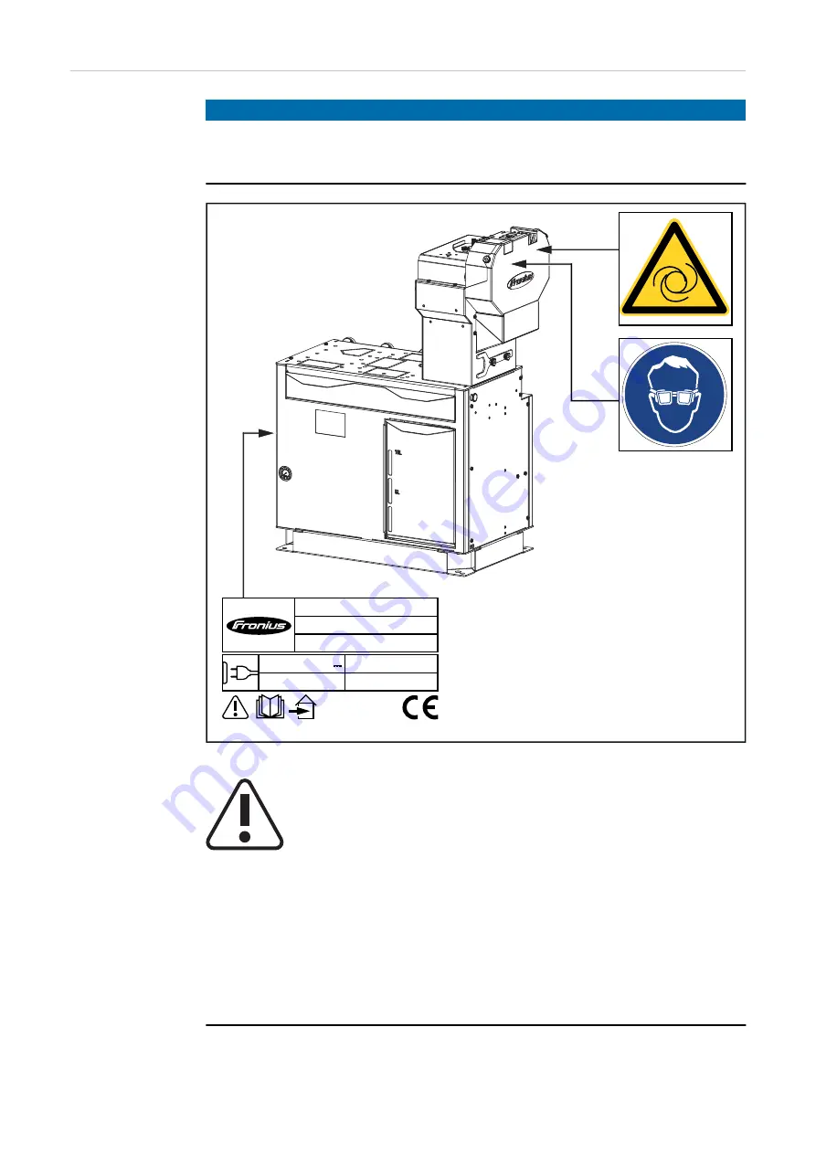 Fronius Robacta TSS /i Operating Instructions Manual Download Page 14