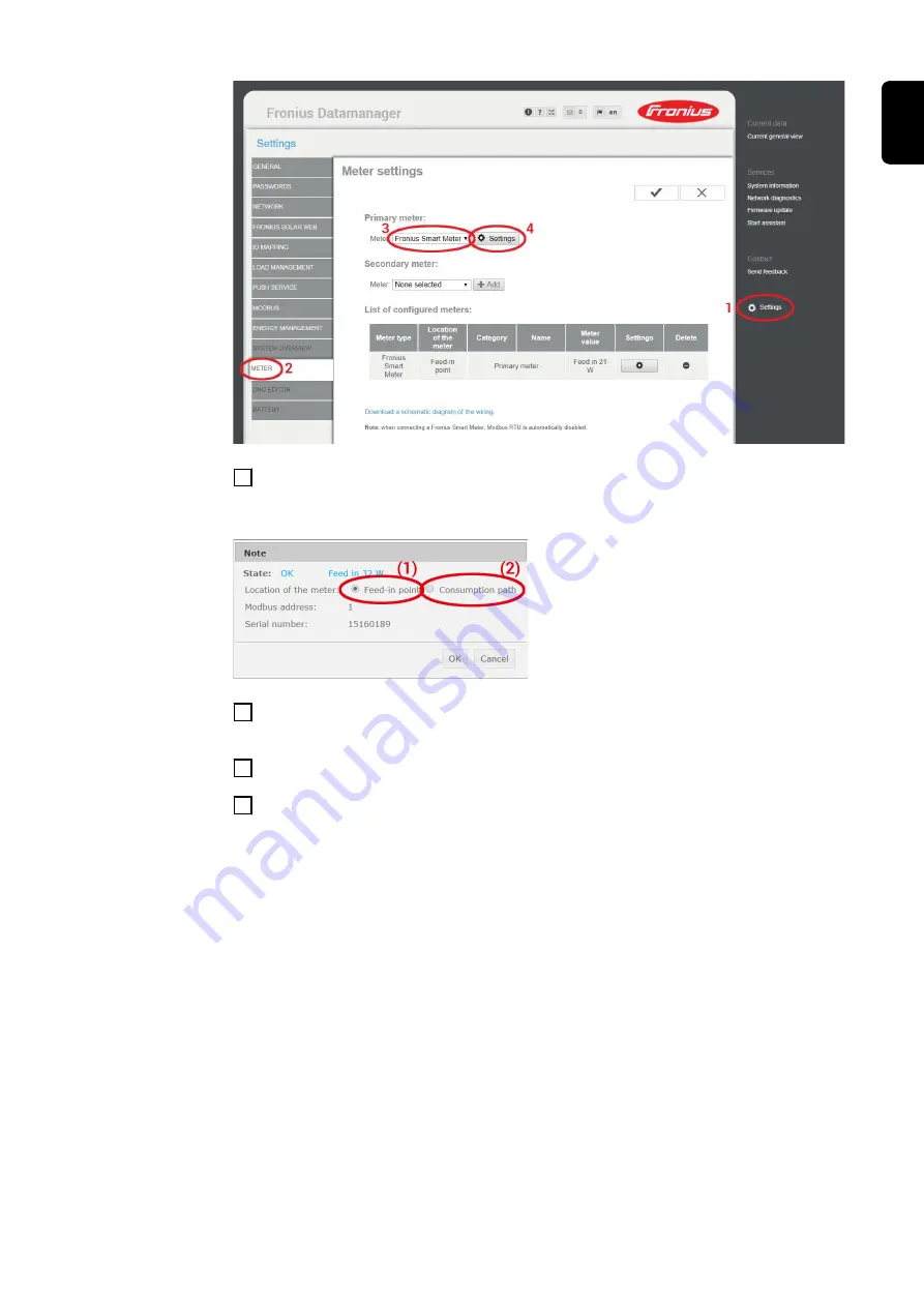 Fronius Smart Meter 50kA-3 Operating Instructions Manual Download Page 19