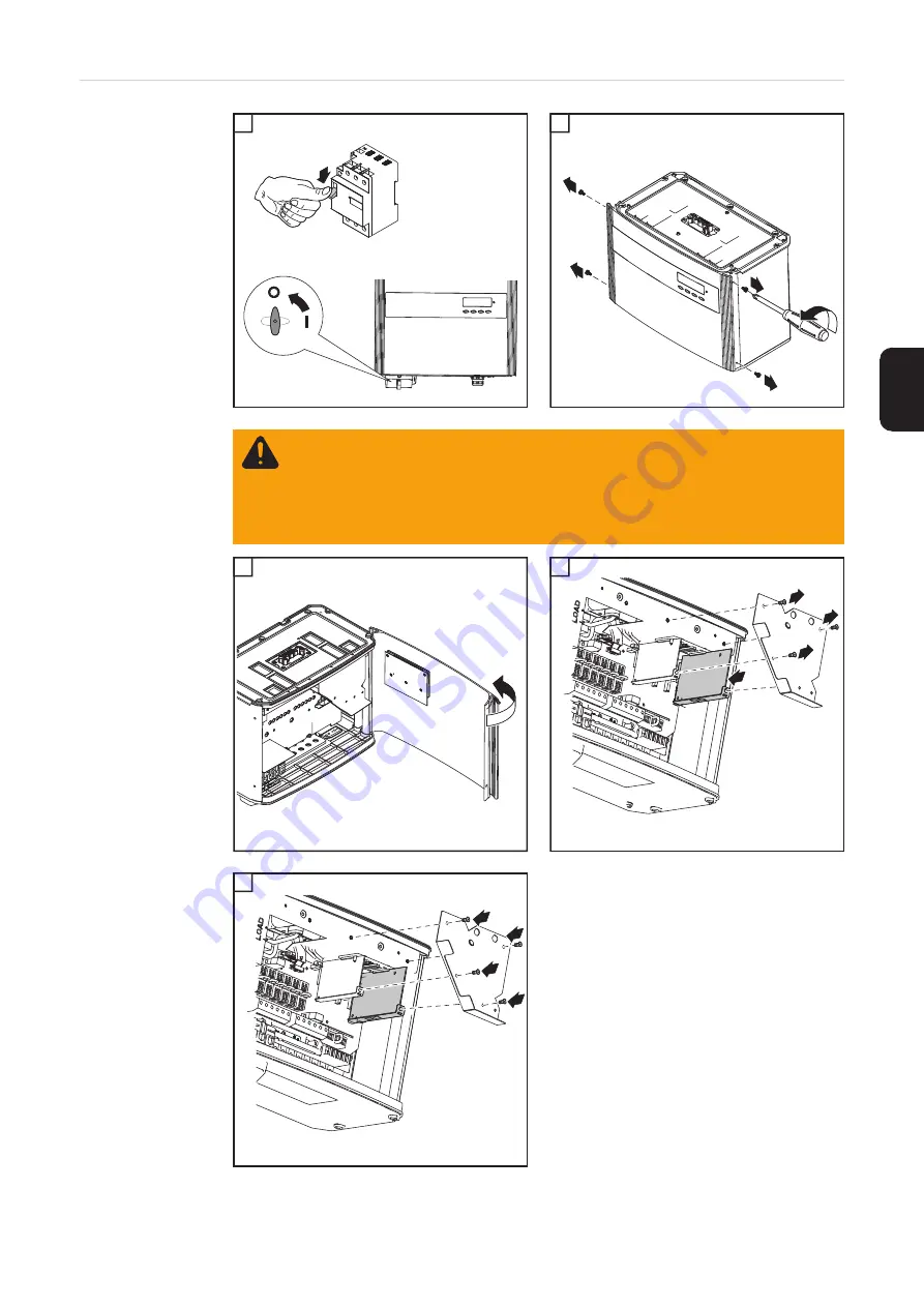 Fronius SolarCity Card Operating Instructions Manual Download Page 91