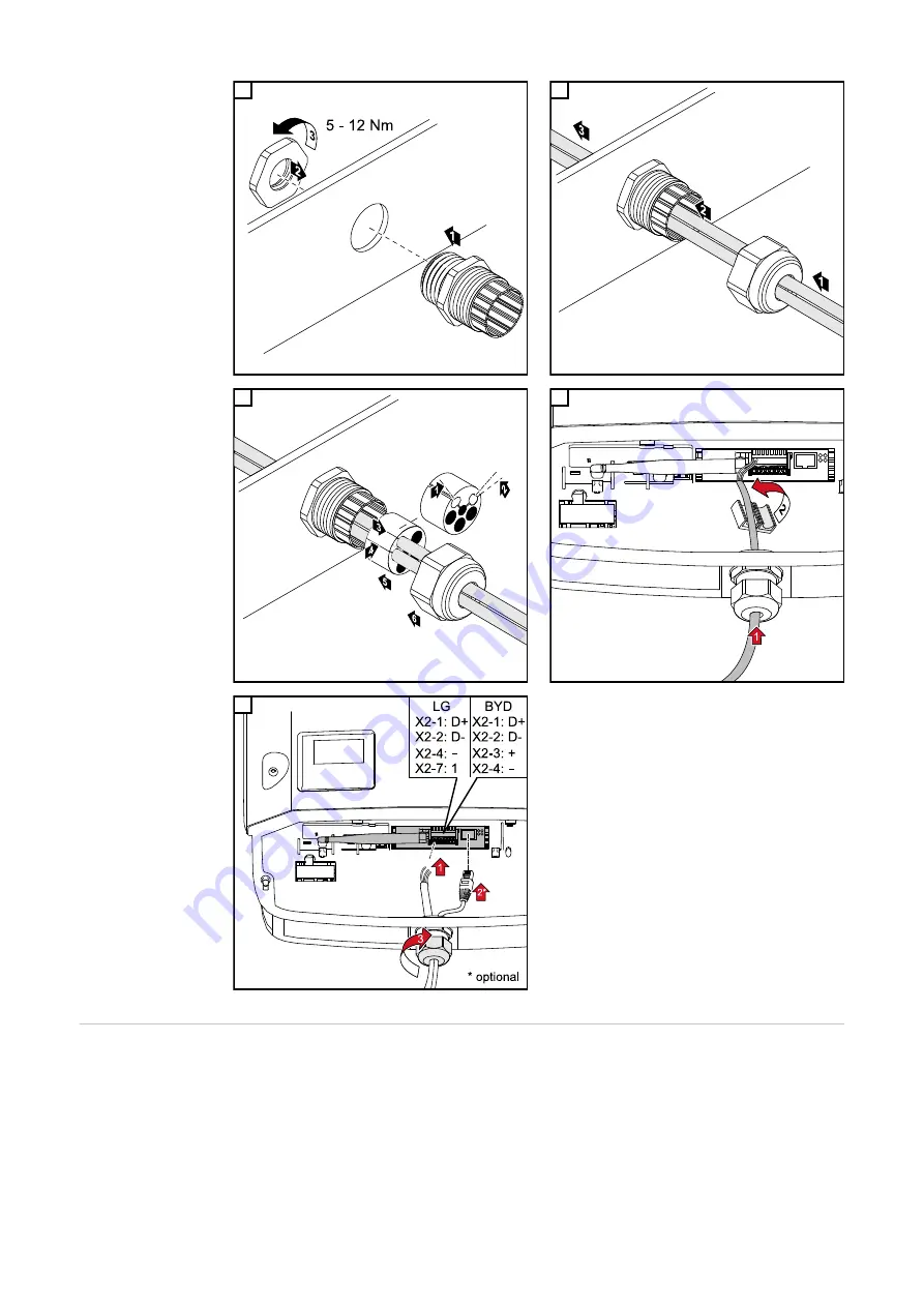 Fronius Symo Hybrid 3.0 Installation Instructions Manual Download Page 28