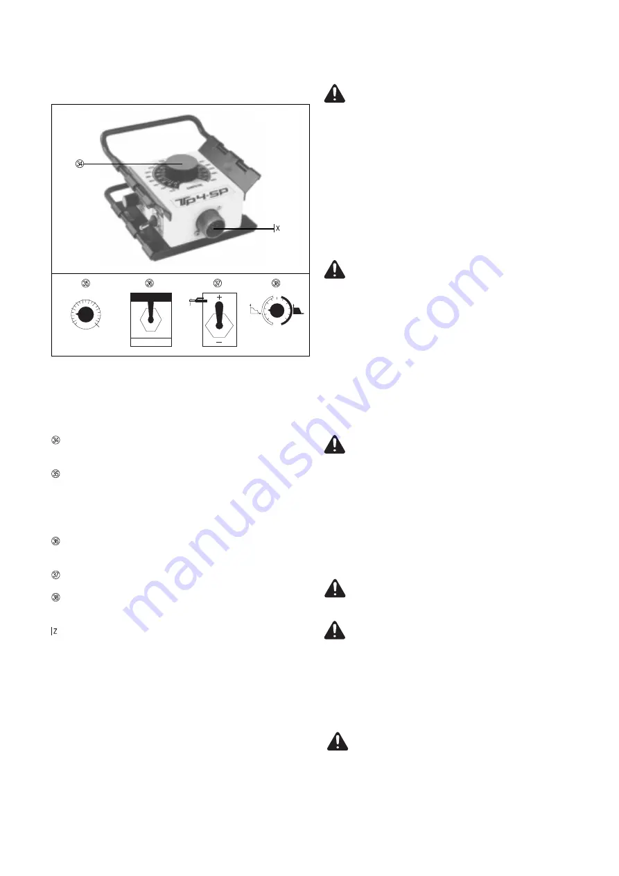 Fronius T.I.M.E. SYNERGIC Operating Instructions/Spare Parts List Download Page 63