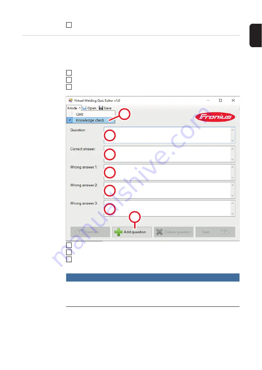 Fronius Virtual Welding 2.0 Operating Instructions Manual Download Page 49