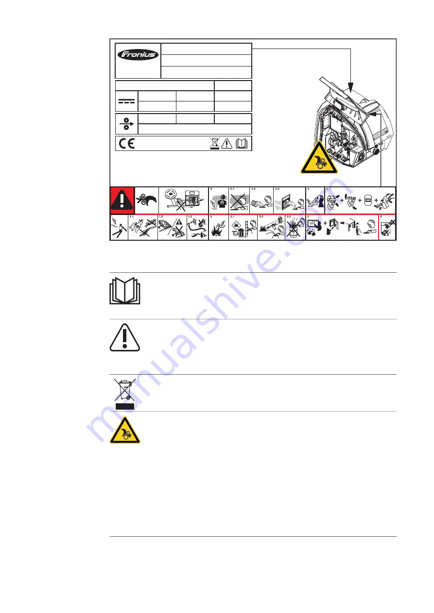 Fronius WF 15i n.S. Operating Instructions/Spare Parts List Download Page 20