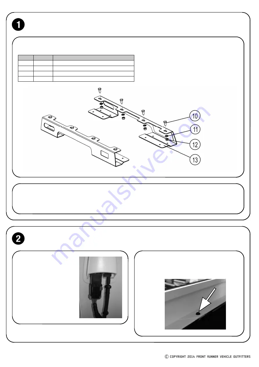 Front Runner FAJK005 Fittings Manual Download Page 15