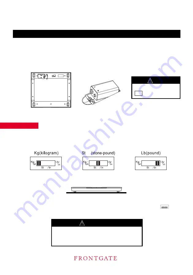 Frontgate TFX500 Instruction Manual Download Page 6