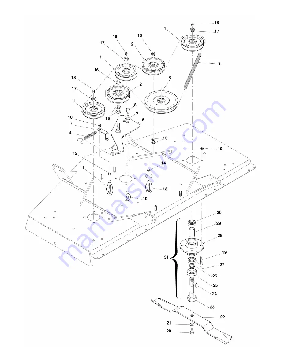 Frontier GM1048E Operator'S Manual Download Page 44