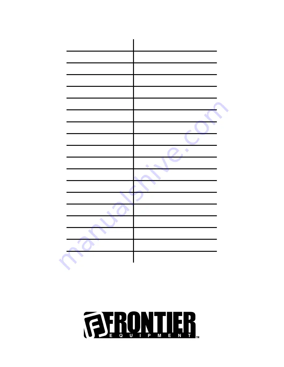 Frontier ST0726 Operator'S Manual Download Page 60