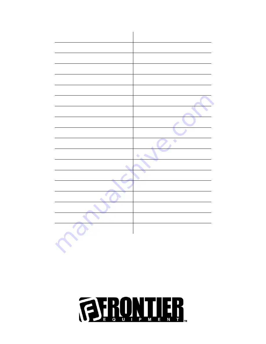 Frontier ST7526 Operator'S Manual Download Page 43