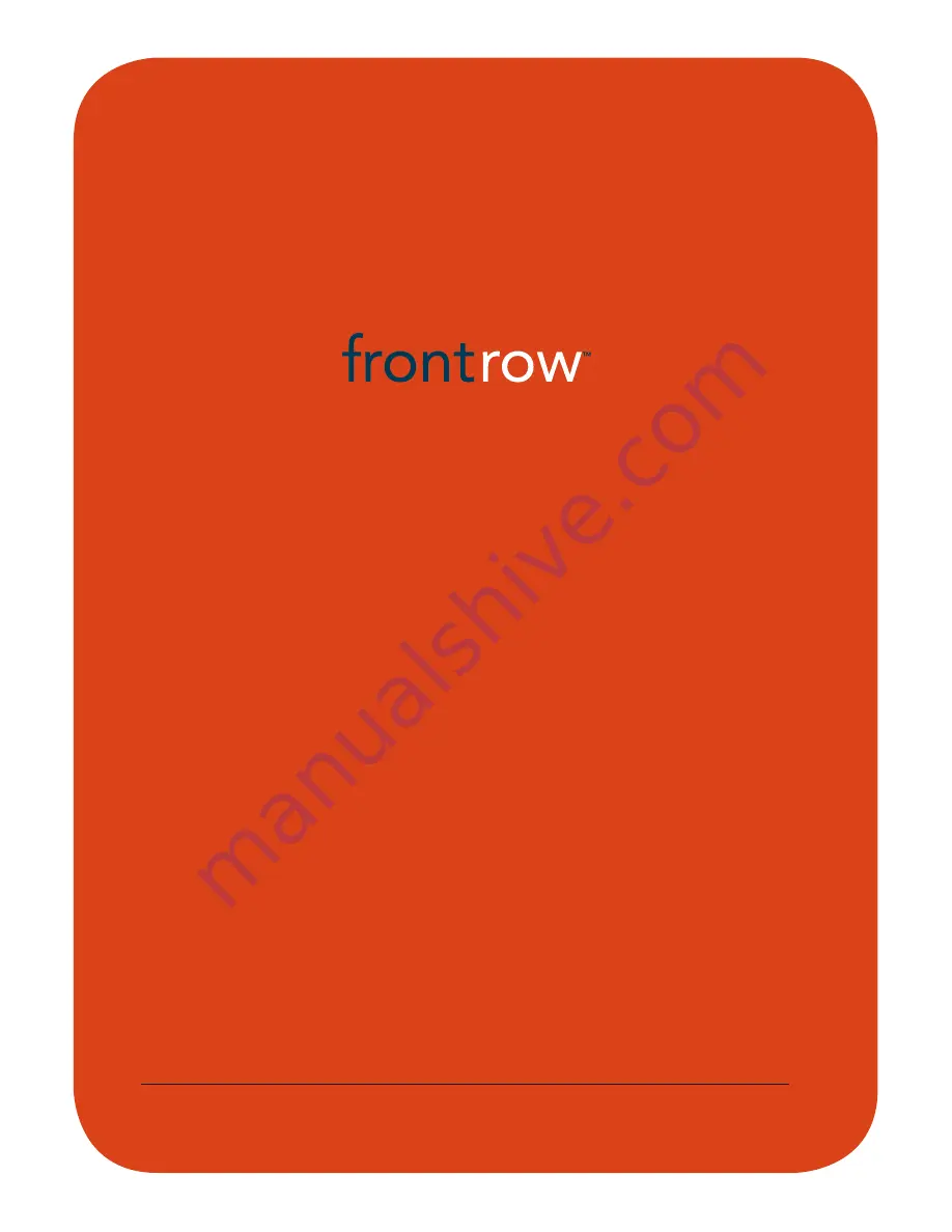 FrontRow Pro Digital Installer'S Manual Download Page 33