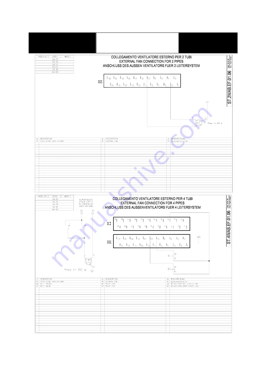 Frost Italy STARK 2W-4W Installation Booklet Download Page 55