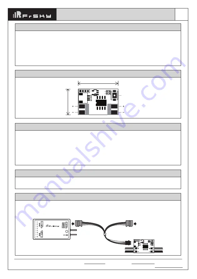 FrSky FAS7 ADV Lite Instruction Manual Download Page 1