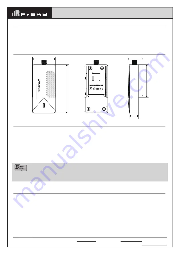 FrSky R9M Lite Pro Instruction Manual Download Page 1