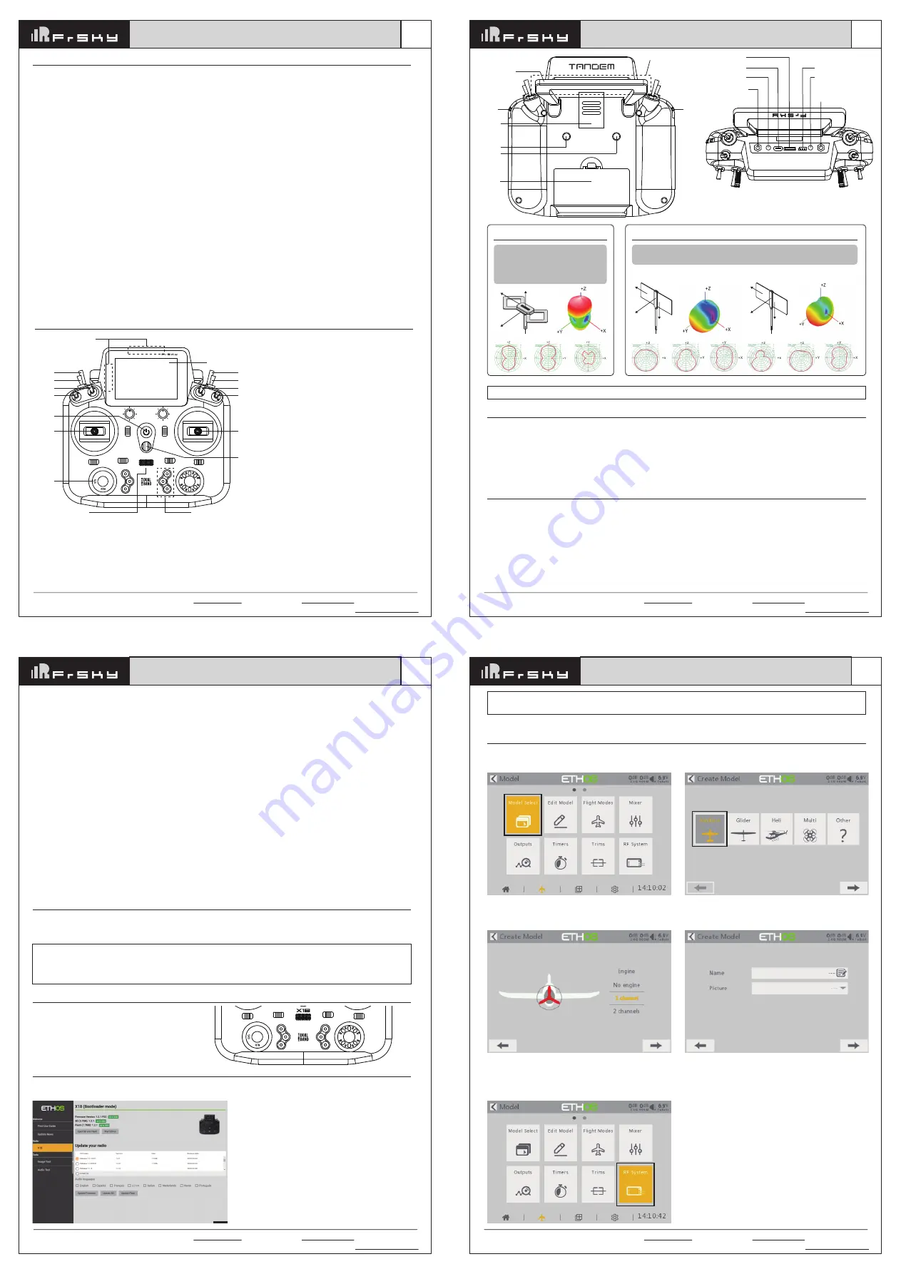 FrSky TANDEM X18S Manual Download Page 1