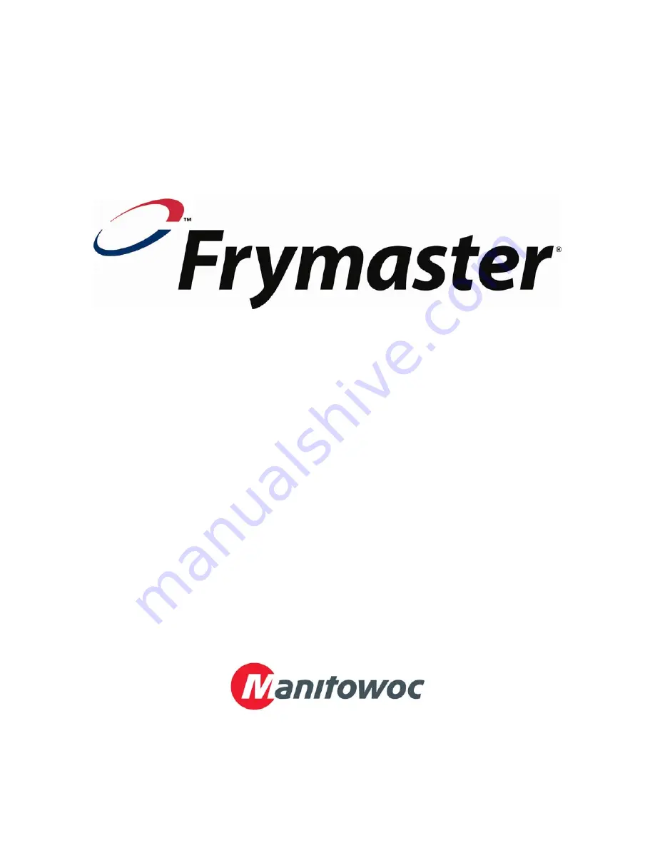 Frymaster 8196203 Installation, Operation, Service, And Parts Manual Download Page 80