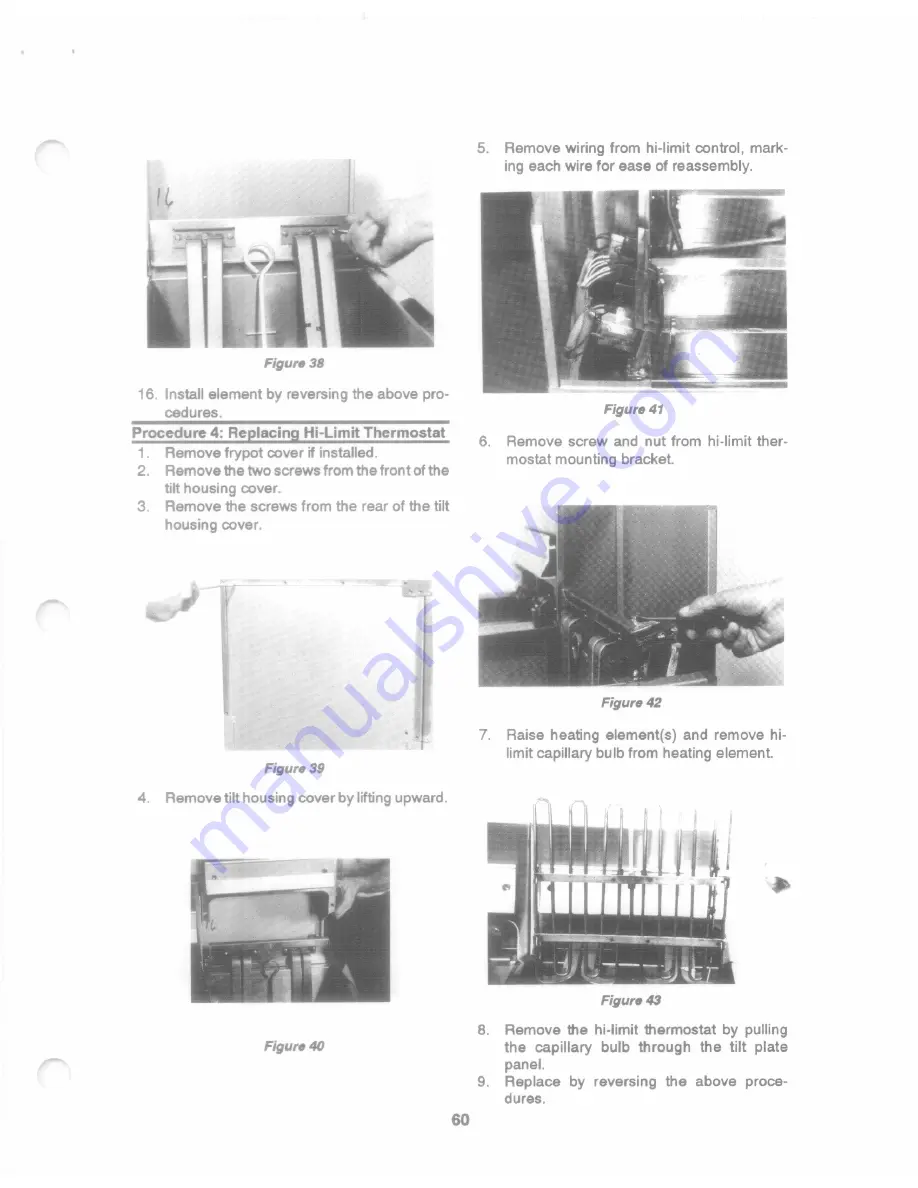 Frymaster EPH14 Service And Owner'S Manual Download Page 60