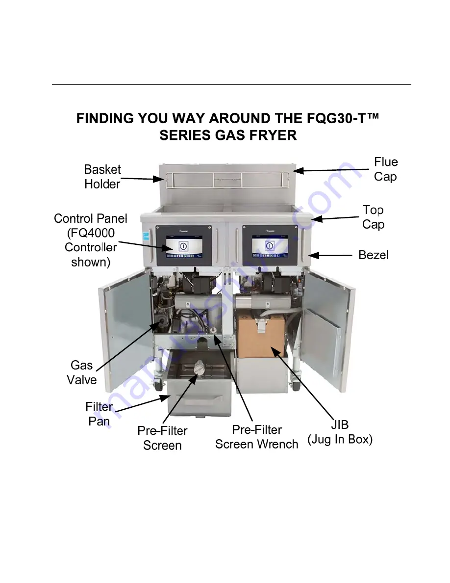 Frymaster FilterQuick FQG30-T Скачать руководство пользователя страница 23