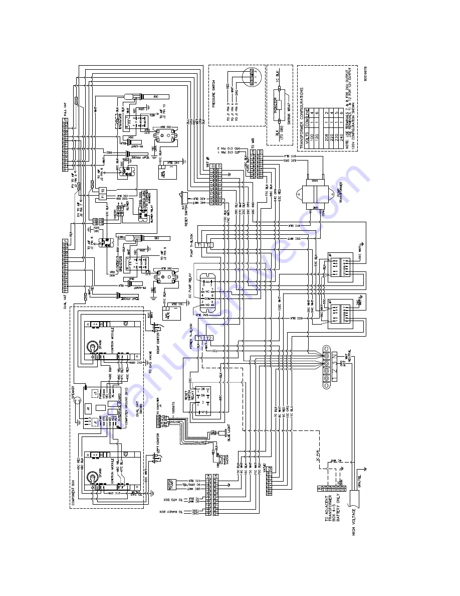 Frymaster FilterQuick FQG30 Service Manual Download Page 66