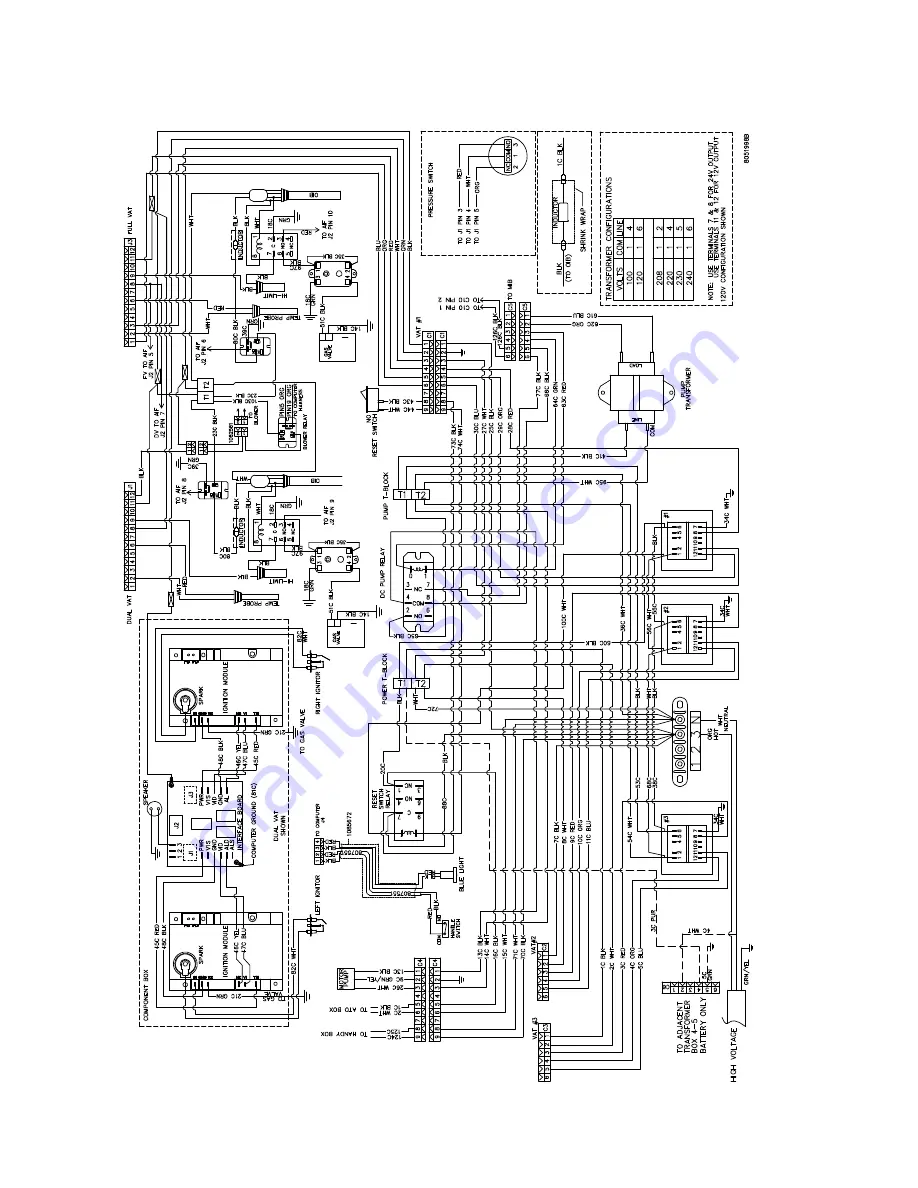 Frymaster FilterQuick FQG30 Service Manual Download Page 70