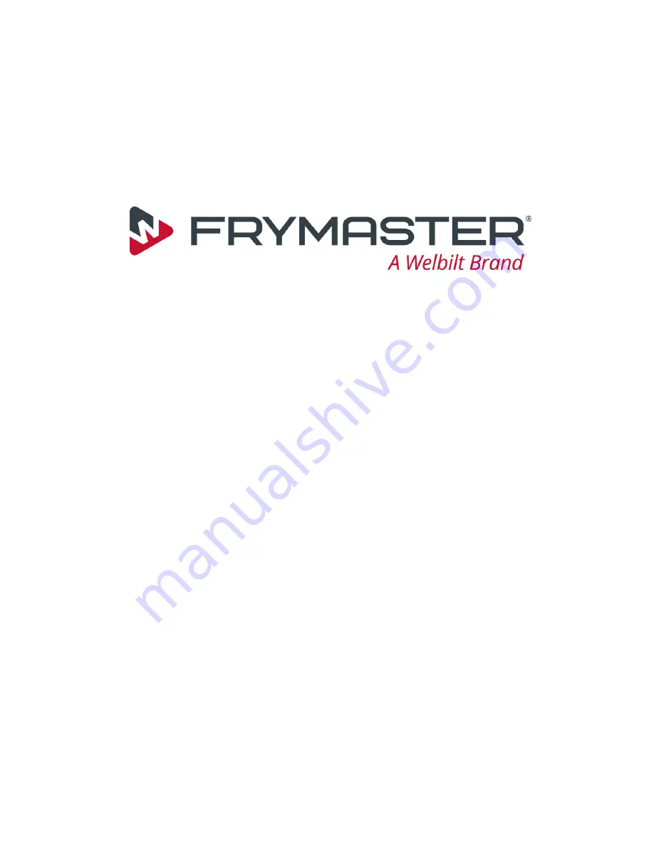 Frymaster FOOTPRINT RE80 Series Service & Parts Manual Download Page 68