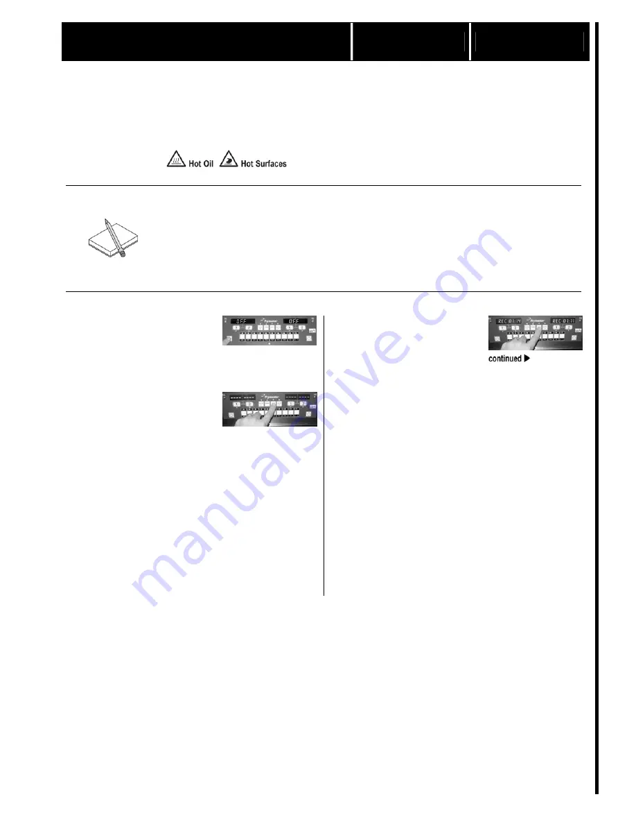 Frymaster FR 3 User Manual Download Page 9