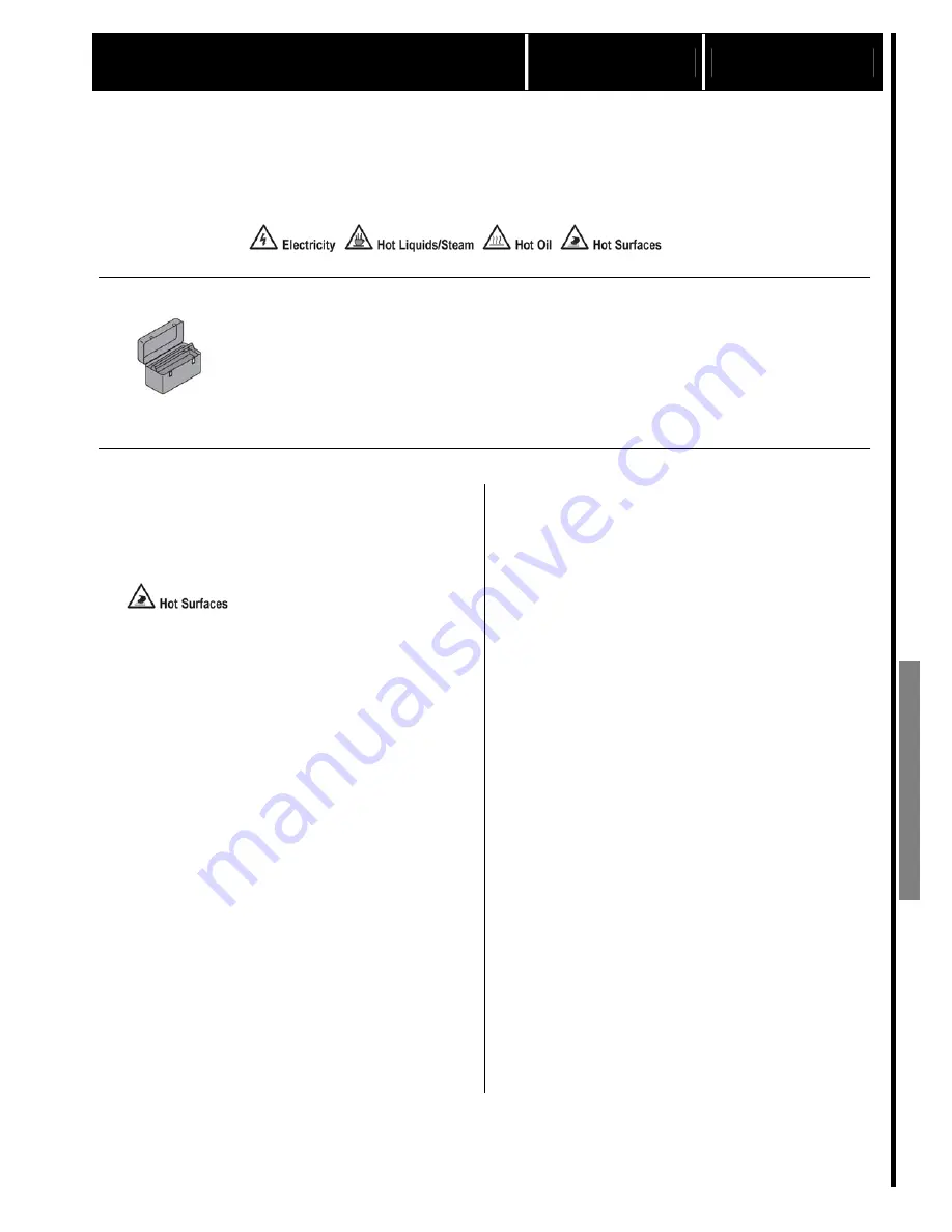 Frymaster FR3 BIELA14 User Manual Download Page 25