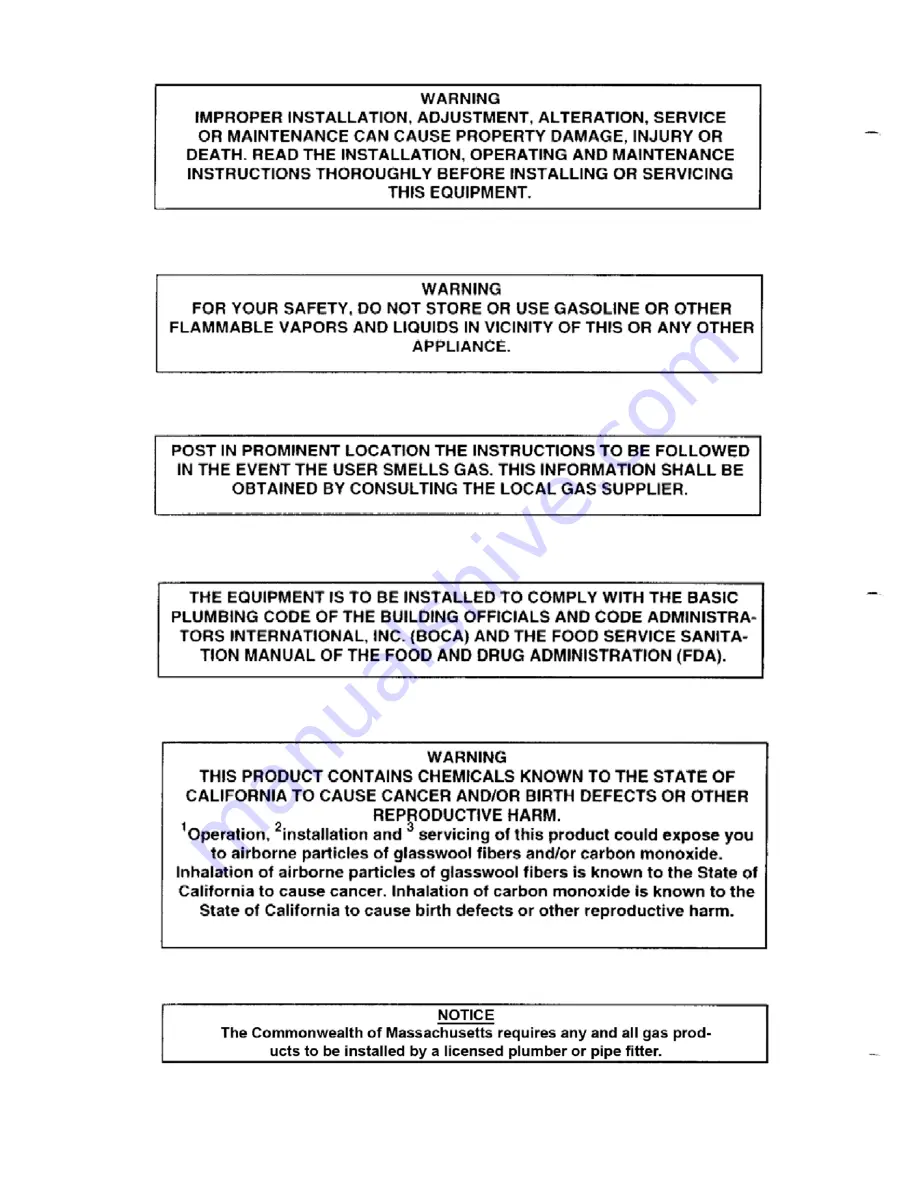 Frymaster KJ3FC Operator'S Manual Download Page 2