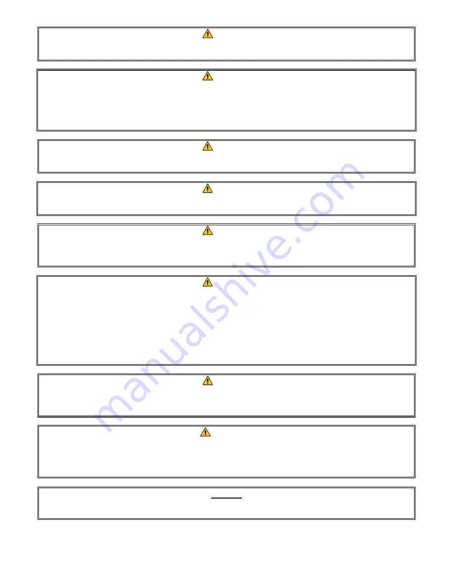 Frymaster OCF30 Series Service & Parts Manual Download Page 3