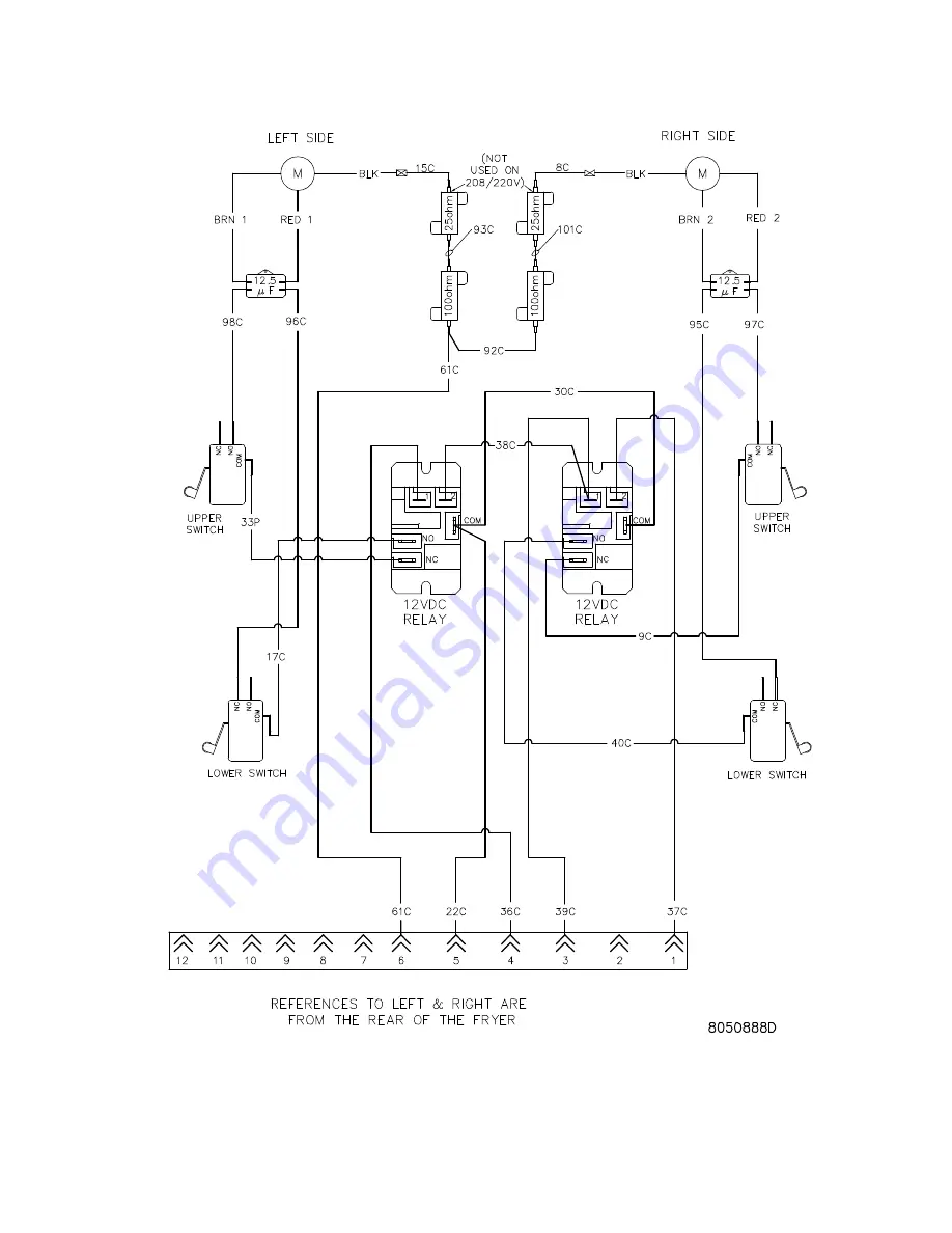 Frymaster OCF30 Series Service & Parts Manual Download Page 53