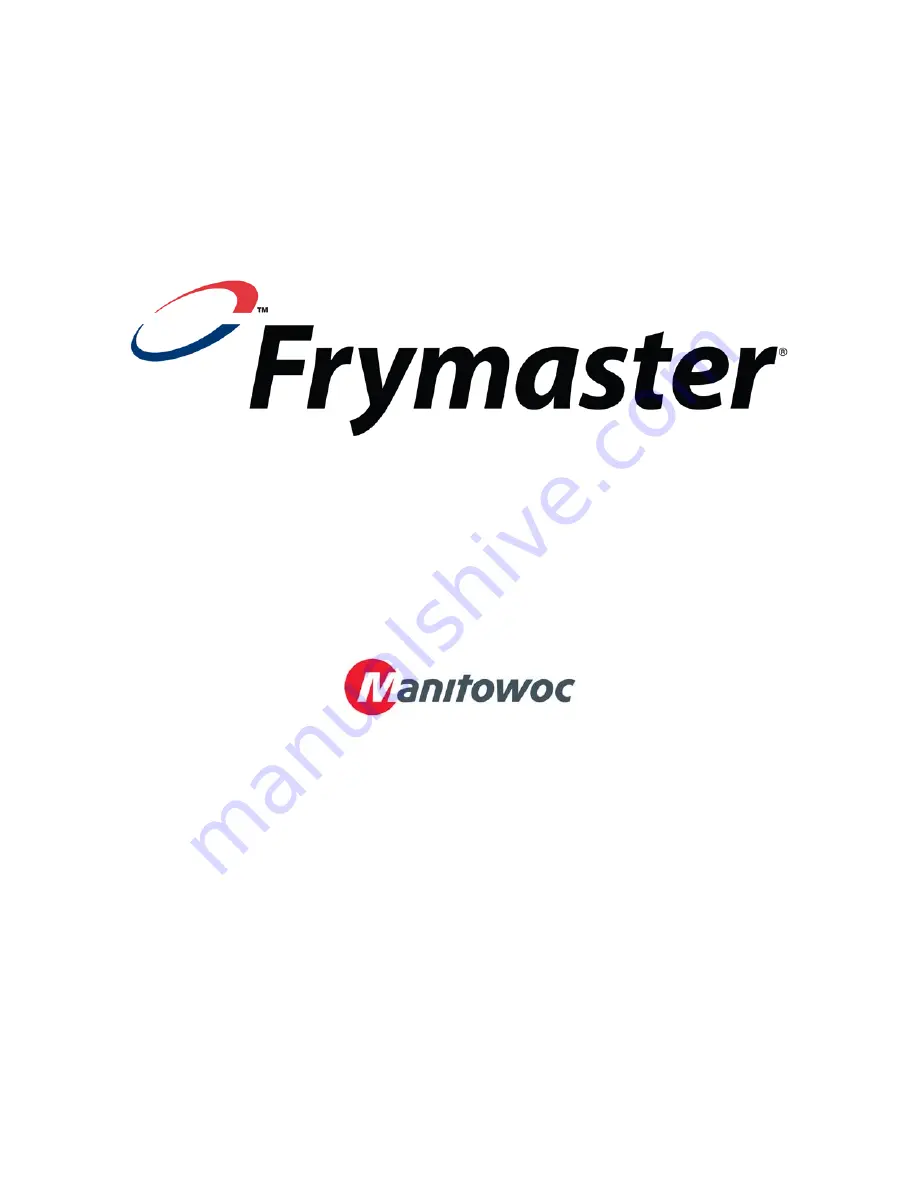 Frymaster Pasta Magic Installation And Operation Manual Download Page 28