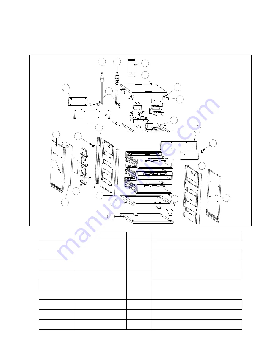 Frymaster Universal Holding Cabinet Service Manual Download Page 41